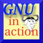  [GNU in action icon] 