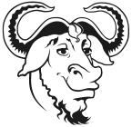  [Imagem da cabeça estilisada de um GNU] 